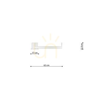 Stropní svítidlo RIO 55 golden LED 3000K Thoro small 8