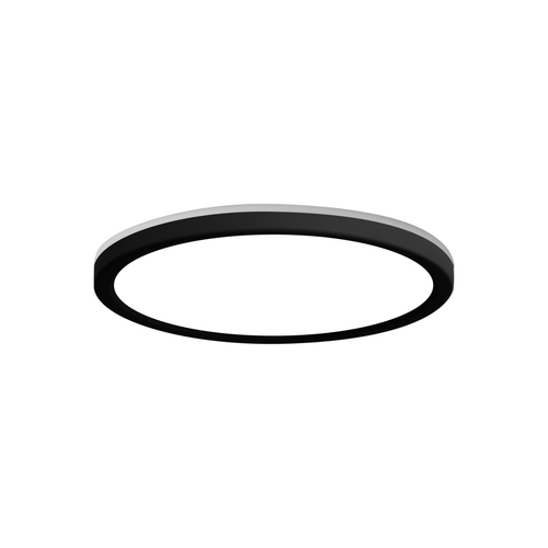 Kontrola Plafon Italux Corte LED černý 30 cm PLF-63452-300R-28W-BL