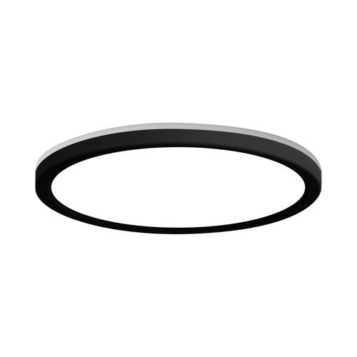 Kontrola LED plafon Italux Corte černý 40 cm 36W IP20 PLF-63452-400R-36W-BL