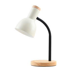 Stolní lampa Italux Senza bílá E27 TB-37263-BG