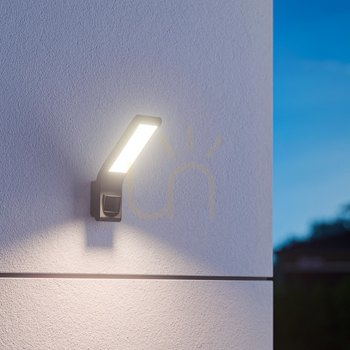 Kontrola LED reflektor Steinel XLED slim S 7,2 W se senzorem, antracit