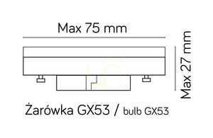 Venkovní sloupkové světlo SU-MA FAN antracit 80 cm GX53 GL 11205 small 4