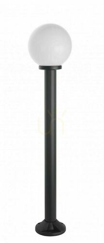Kontrola Venkovní stojací lampa SU-MA černá 120 cm IP43 koule 20 cm K 5002/2/K 200