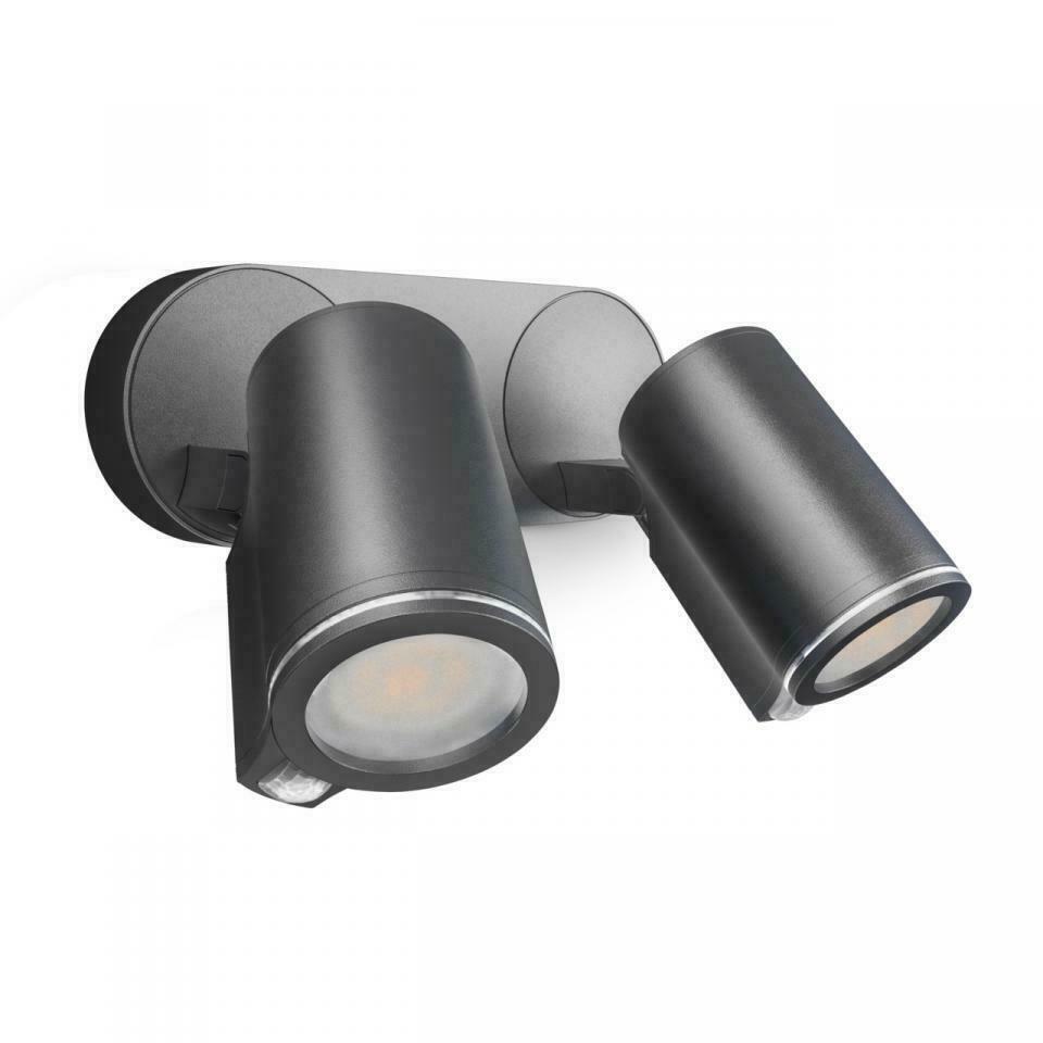 Kontrola Steinel Spot DUO 13,4W LED svítidlo s čidlem antracitové barvy Steinel Spot DUO 13,4W LED svítidlo s čidlem antracitové barvy