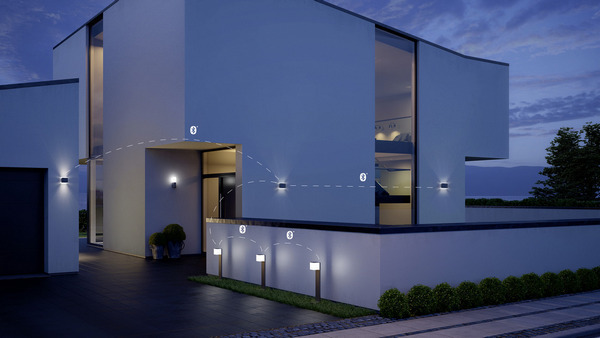 Náhled LED svítidlo 9,1W Steinel L 835 Connect bez čidla antracitová LED svítidlo 9,1W Steinel L 835 Connect bez čidla antracitová