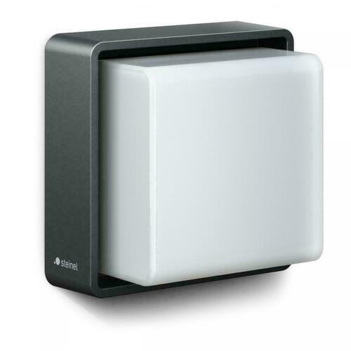 Kontrola Venkovní nástěnné svítidlo STEINEL L 845 C 078638 antracit, LED 9 W 3000 K, Bluetooth, bez pohybového senzoru