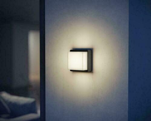 Kontrola Venkovní nástěnné svítidlo STEINEL L 845 C 078638 antracit, LED 9 W 3000 K, Bluetooth, bez pohybového senzoru