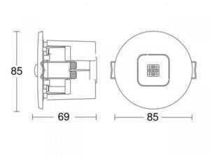 Steinel IR MICRO DALI-2 APC UP detektor přítomnosti bílý 2 Steinel IR MICRO DALI-2 APC UP detektor přítomnosti bílý small 2