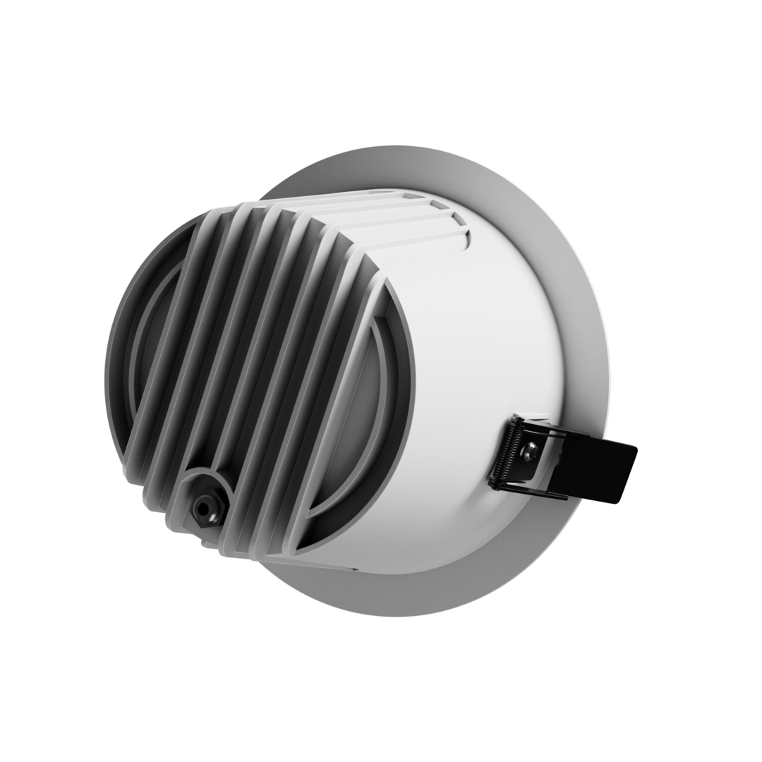 Náhled Orbito Downlight 14 27 W Nw 230 V 40st Ip44 Ra90 Ugr<19 169 X95 Mm White/Black Mat Circle. Nastavení výkonu 5 Orbito Downlight 14 27 W Nw 230 V 40st Ip44 Ra90 Ugr<19 169 X95 Mm White/Black Mat Circle. Nastavení výkonu 5