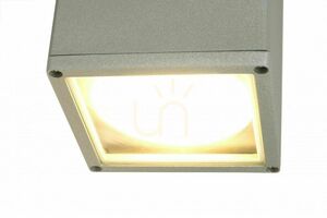 Venkovní nástěnné svítidlo SU-MA Adela stříbrné 2x60W E27 IP54 8001 AL small 3