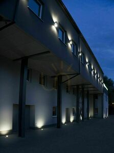 Venkovní nástěnné svítidlo SU-MA Adela stříbrné 2x60W E27 IP54 8001 AL small 5