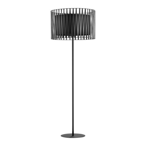 Kontrola Černá stojací lampa Harmony 1 Pł.