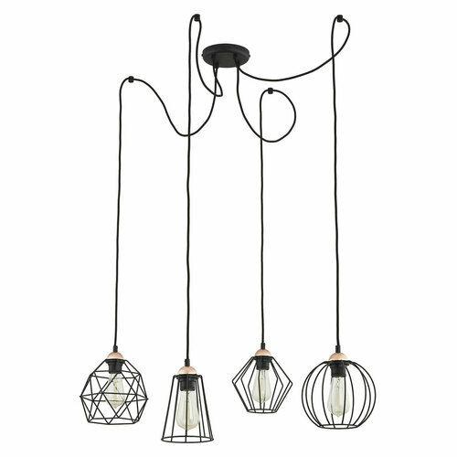 Kontrola Závěsná lampa Galaxy Spider 4 Pł