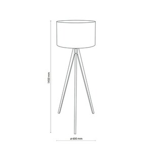 Stojací lampa Treviso White 1 Pł Fsc 100%, Sa-Coc-006060 small 2
