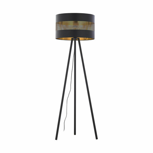 Kontrola Černá stojací lampa Tago 1 Pł