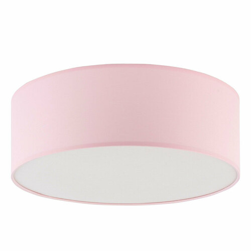 Kontrola Dětská růžová stropní lampa Rondo 4 Pł.