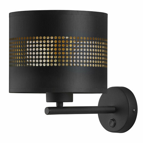 Kontrola Tago Černá nástěnná lampa 1 Pł