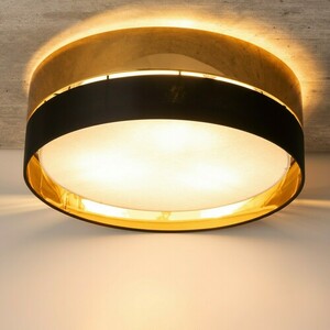 Stropní svítidlo Hilton Black/Gold 4 Pł 450 small 2