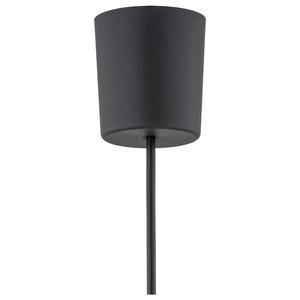 Černá závěsná lampa Rondo 3 Pł small 2
