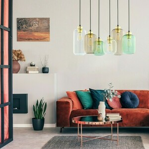 Marco Zelená závěsná lampa 6 Pł small 2