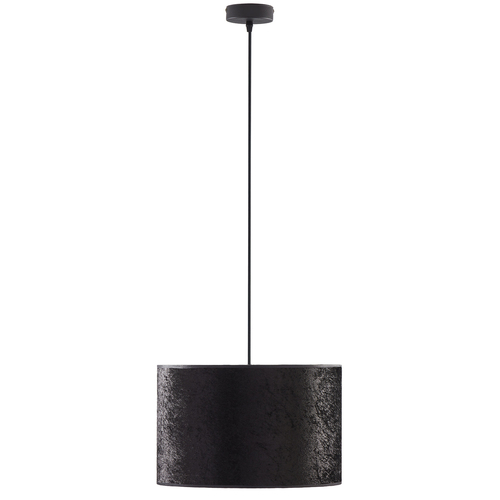 Kontrola Černá závěsná lampa Tercino 3 Pł 500