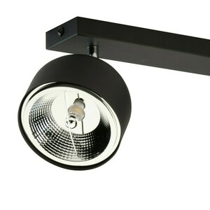Stropní svítidlo Altea Black 3 Pł + žárovky small 3