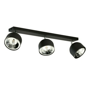 Stropní svítidlo Altea Black 3 Pł + žárovky small 0