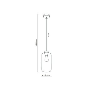 Marco Brown závěsná lampa 1 Pł small 4