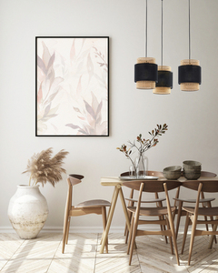 Boho černá závěsná lampa 3 Pł small 1