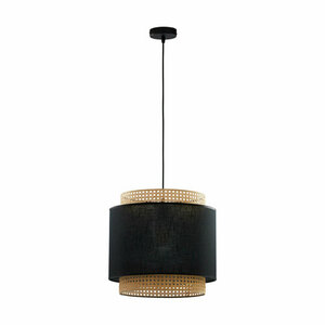 Boho černá závěsná lampa 1 Pł small 0