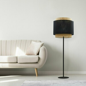Černá stojací lampa Boho1 Pł small 1