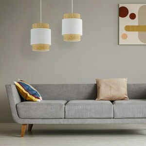 Boho bílá závěsná lampa 1 Pł 200 small 1