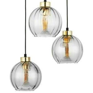 Devi Transparentní závěsná lampa 3 Pł Kolo small 4