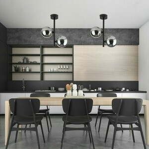 Stropní svítidlo Estera Black 2 Pł small 1