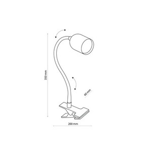 Horní bílá noční lampa small 7