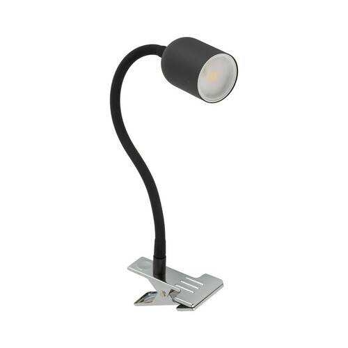 Kontrola Špičková černá noční lampa