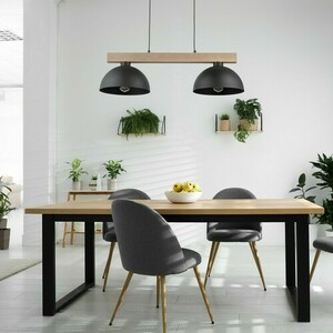 Černá závěsná lampa Oslo 2 Pł small 1