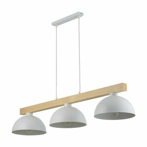Oslo White Pendant Lamp 3 Pł small 3