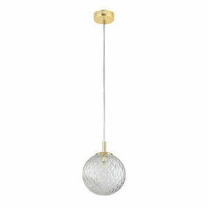 Zlatá závěsná lampa Cadix 1 Pł 210 small 0