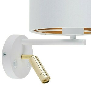 Nástěnné svítidlo TK-Lighting Hilton bílo-zlaté 2x G9 E27 small 1