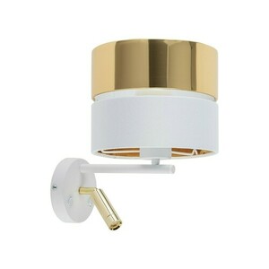 Nástěnné svítidlo TK-Lighting Hilton bílo-zlaté 2x G9 E27 small 0