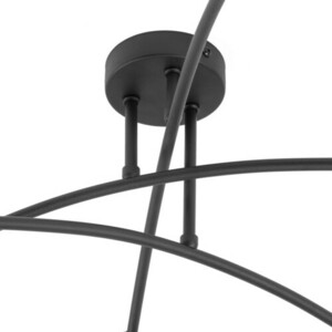 Stropní svítidlo Helix Black 6 Pł small 4