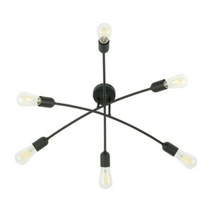 Stropní svítidlo Helix Black 6 Pł small 5