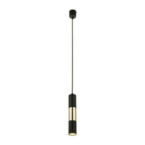 Závěsná lampa Vivien černá/zlatá 1 Pł. small 3