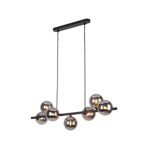 Černá závěsná lampa Estera 7 Pł small 2