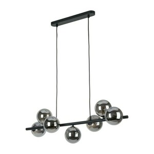 Černá závěsná lampa Estera 7 Pł small 0