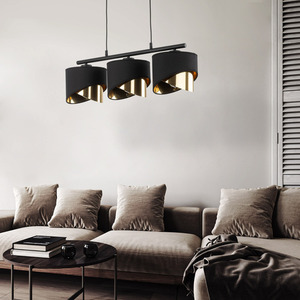 Grant Černá závěsná lampa 3 Pł small 2
