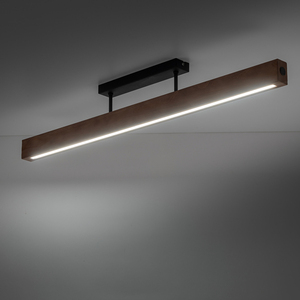 Stropní svítidlo Teo Walnut Led small 4