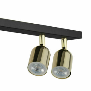 Stropní svítidlo Top Black Gold 4 Pł. small 2