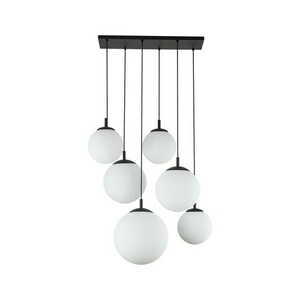 Bílá závěsná lampa Esme 6 Pł small 5
